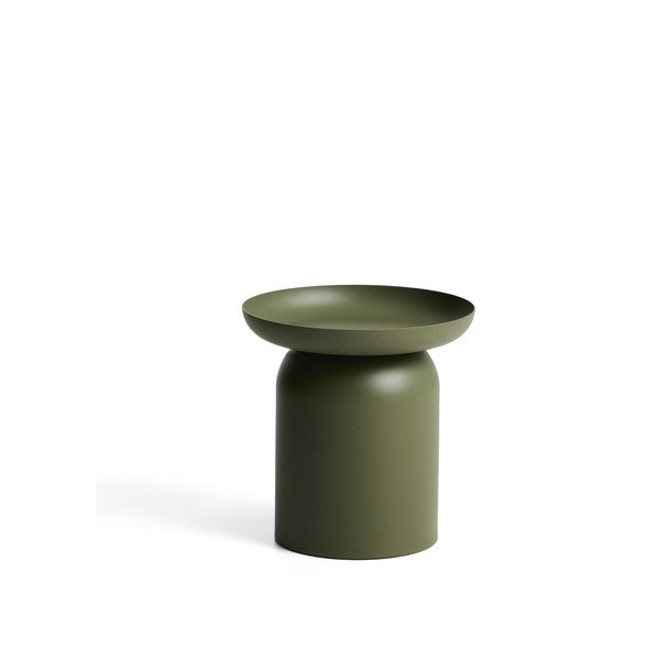 Iš metalo apvalios formos sodo šoninis staliukas ø 45 cm Arcola – Kave Home