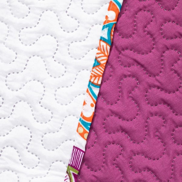 Rožinė dvipusė mikropluošto lovatiesė "DecoKing Bibi", 200 x 220 cm-image-4