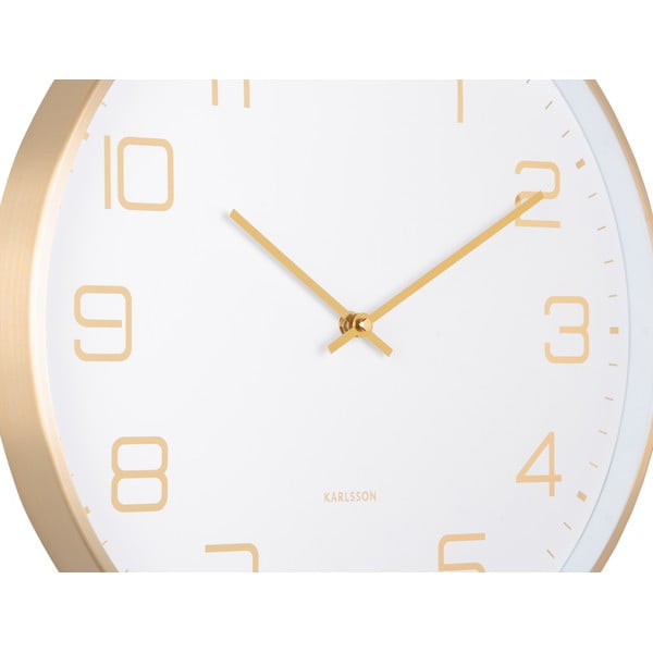 Sieninis laikrodis ø 40 cm Elegance Glow – Karlsson-image-2