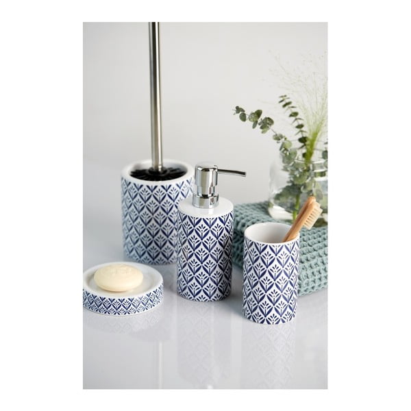 Mėlynos spalvos iš keramikos tualeto šepetys Lorca – Wenko-image-3