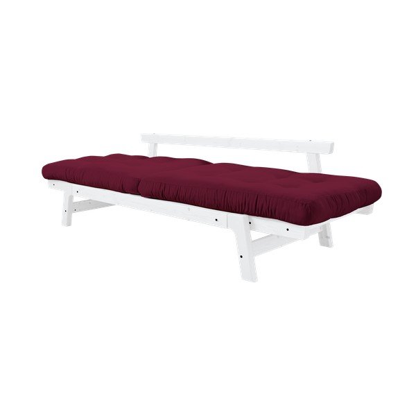 Kintama sofa "Karup Design Step White/Light Bordeaux-image-4