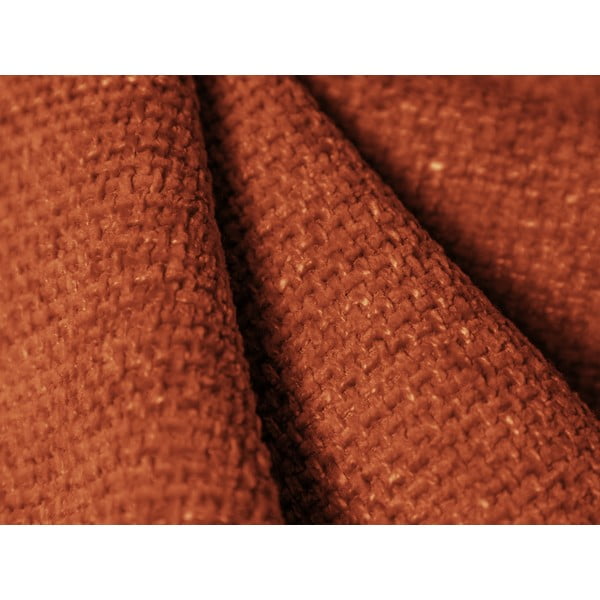Kampinė sofa raudonos plytų spalvos (kintama/„L“ formos) Molino – Micadoni Home-image-3