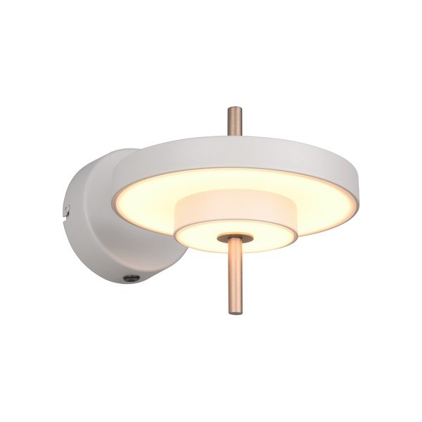 Dramblio kaulo spalvos sieninė lempa LED su sulankstoma konstrukcija/su pritemdymo funkcija ø 20 cm Keaton – Trio