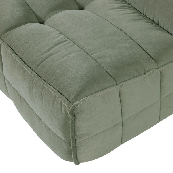 Žalios spalvos sofa iš velveto 204 cm Cluster – vtwonen-image-1