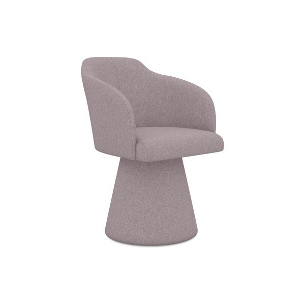 Levandų spalvos iš audinio valgomojo kėdė Kanoa – Makamii