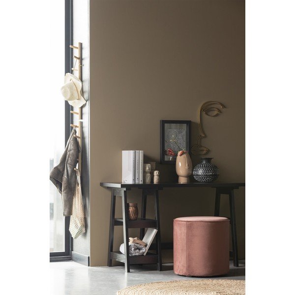 Sieninė lentyna natūralios spalvos iš pušies masyvo Marrit – WOOOD-image-1