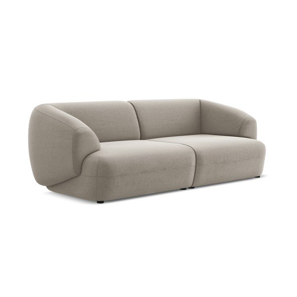 Smėlio spalvos iš velveto sofa 232 cm Moana – Makamii-image-2