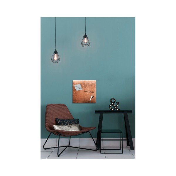 Magnetinė lenta Styler Grey Copper, 30 x 30 cm-image-1