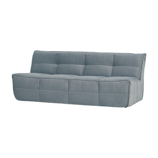 Mėlynos spalvos sofa iš velveto 204 cm Cluster – vtwonen-image-2