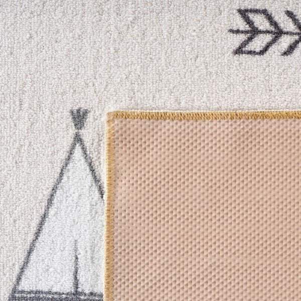 Skalbiamas kreminės spalvos vaikiškas kilimas 140x200 cm Coco 1134 – Ayyildiz Carpets-image-3