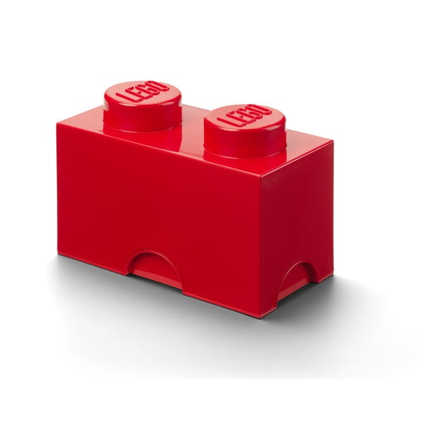 Raudona dviguba daiktadėžė LEGO®