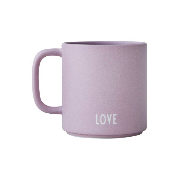Iš porceliano  puodelis violetinės spalvos 175 ml Sister – Design Letters-image-2