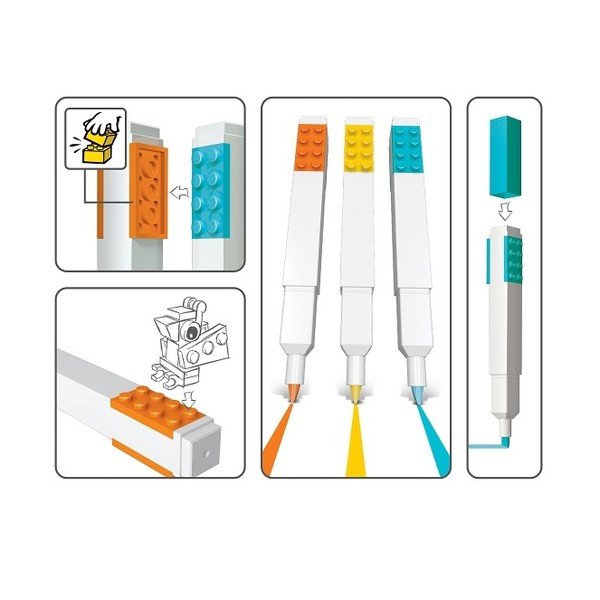 3 žymeklių rinkinys LEGO® -image-3