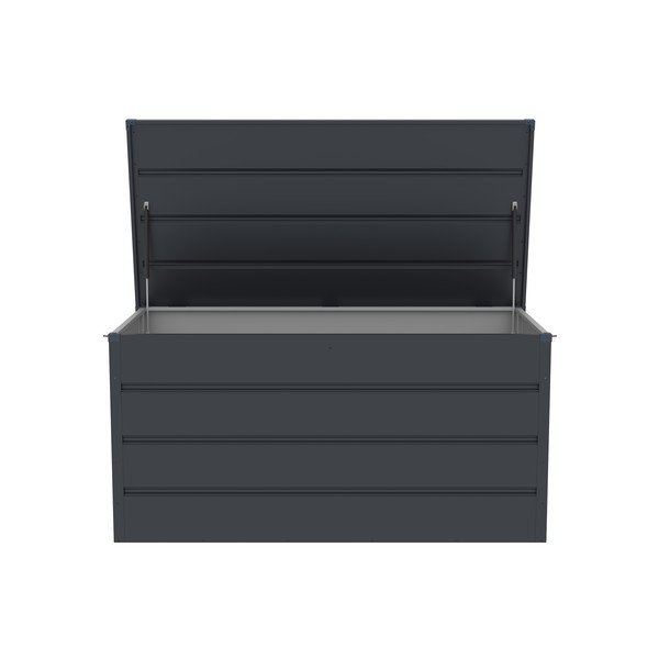 Antracito spalvos sodo daiktadėžė Max F – Rojaplast-image-3