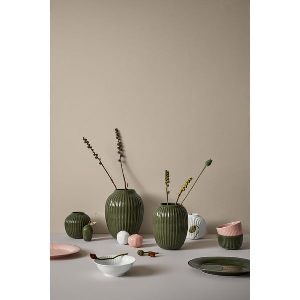 3 miniatiūrinių molinių vazų rinkinys Kähler Design Mini-image-1