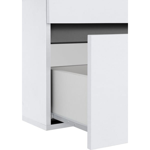 Pakabinama spintelė be kriauklės baltos spalvos 60x52 cm Wisla – Støraa-image-4