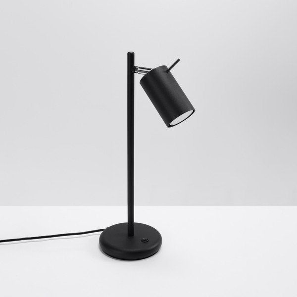 Juodos spalvos iš metalo stalinis šviestuvas (aukštis 43 cm) Etna – Sollux-image-3