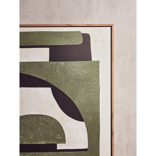 Paveikslas su rėmeliu/tapyba ant drobės 103x103 cm Astratto – Premier Housewares-image-4