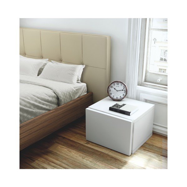 Baltas naktinis staliukas TemaHome Float-image-1