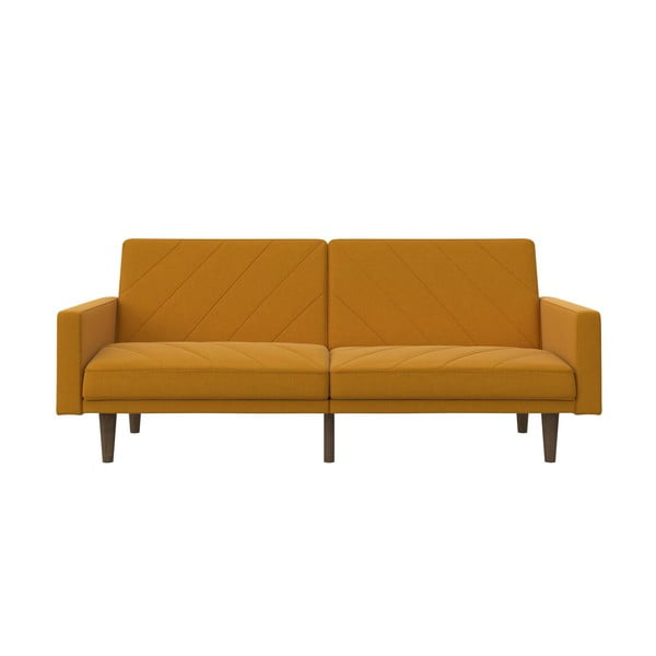 Geltonos spalvos sofa-lova Støraa