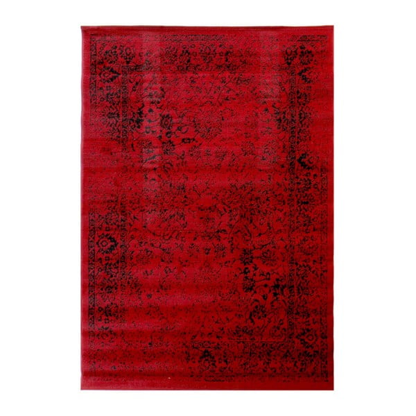 Raudonas kilimas Flair Kilimai Element Bonetti Red, 120 x 170 cm
