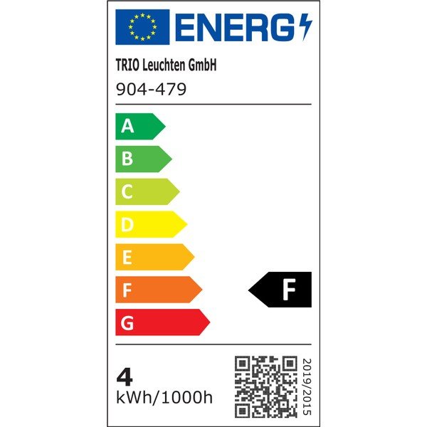 Šilta LED lemputė E27, 4 W Globe - Trio-image-1
