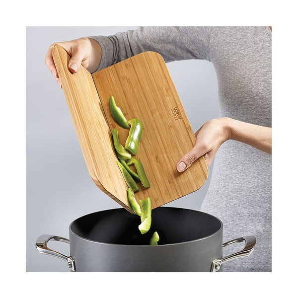 Joseph Joseph Bamboo bambukinis sulankstoma pjaustymo lentelė, 32,5 x 27 cm-image-4