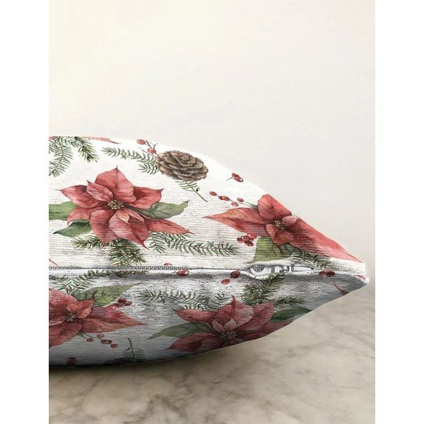 Dekoratyvinis pagalvės užvalkalas su Kalėdų motyvu 43x43 cm – Mila Home-image-1