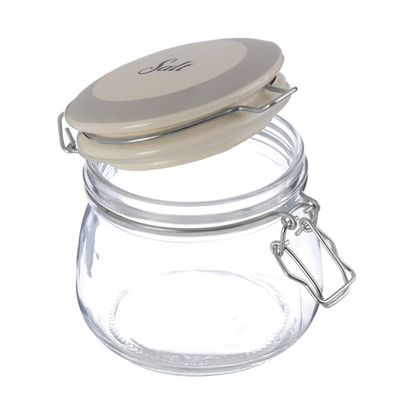 Iš stiklo  maisto laikymo indas druskai Grocer – Premier Housewares-image-3