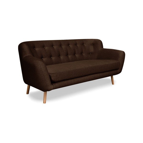 Rudos spalvos sofa Cosmopolitan design London, 192 cm-image-2