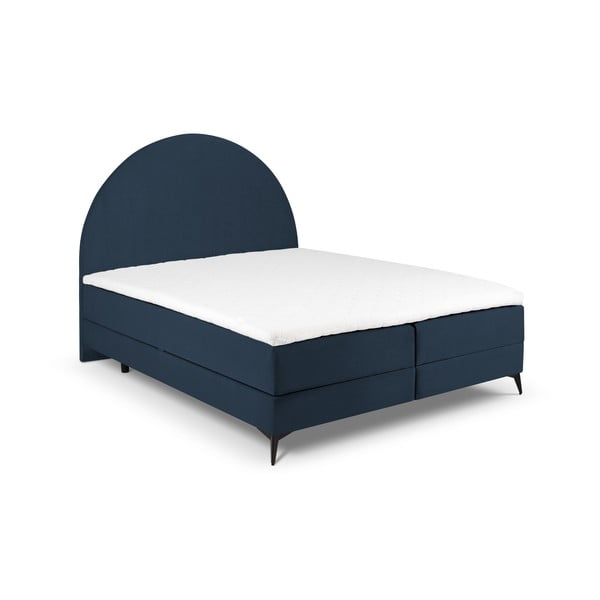 Tamsiai mėlyna lova su dėže 180x200 cm Sunrise - Cosmopolitan Design