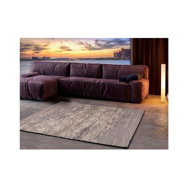 Pilkas kilimas Universal Arabela Beig, 140 x 200 cm-image-1