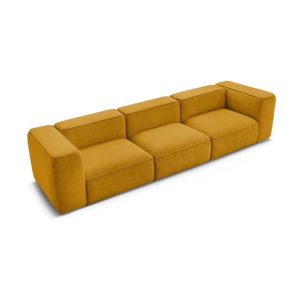 Sofa ochros spalvos 345 cm Zephyr – Bobochic Paris-image-4