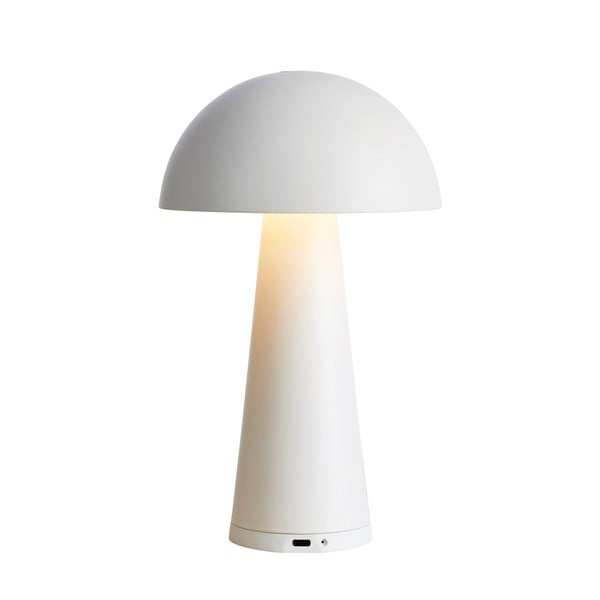 Stalinis šviestuvas baltos spalvos LED (aukštis 26,5 cm) Fungi – Markslöjd