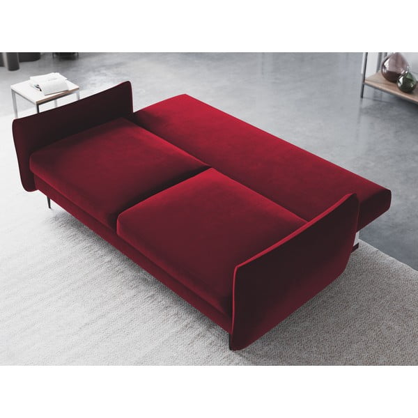 Raudona sofa-lova su daiktadėže Cosmopolitan Design Vermont-image-3