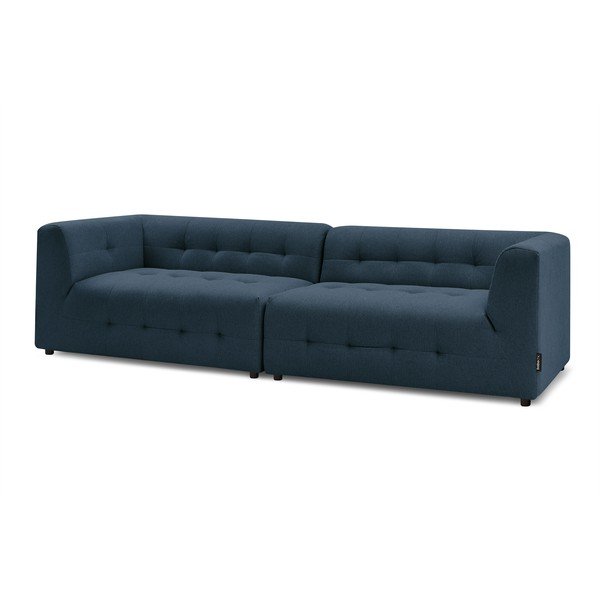 Tamsiai mėlyna sofa 324 cm Kleber - Bobochic Paris-image-3