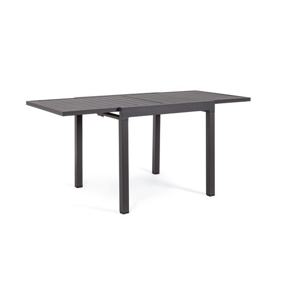 Iš aliuminio sodo valgomojo stalas 80x83 cm Pelagius – Bizzotto-image-3