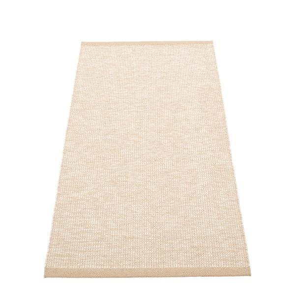 Smėlio spalvos lauko kilimas 70x150 cm Sam Vanilla – Pappelina