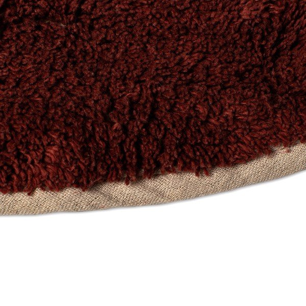 Skalbiamas kilimas bordo spalvos 134x200 cm Faaborg – HF Living-image-2
