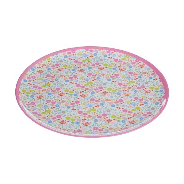 Spalvota lėkštė su gėlių motyvais Premier Housewares Casey, ⌀ 25 cm
