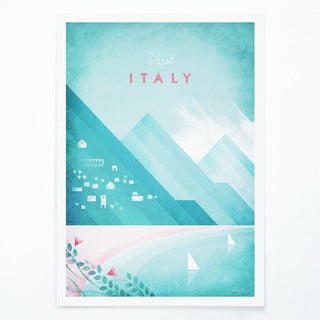 Plakatas Travelposter Italy, 50 x 70 cm