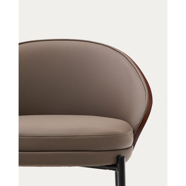 Rudos spalvos baro taburetė (sėdynės aukštis 65 cm) Eamy – Kave Home-image-3