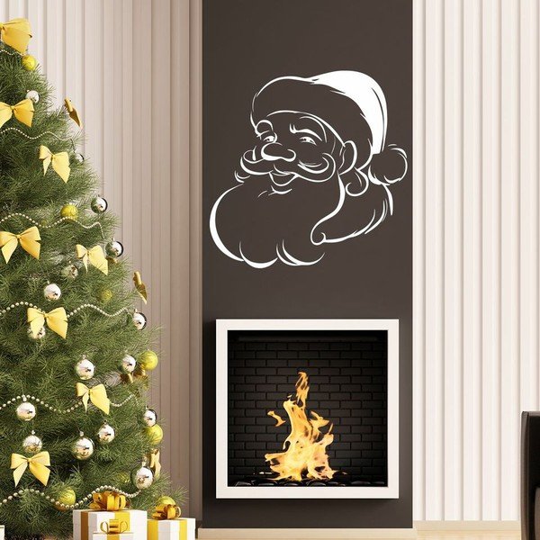 Lipdukas baltas Santa Clause-image-1