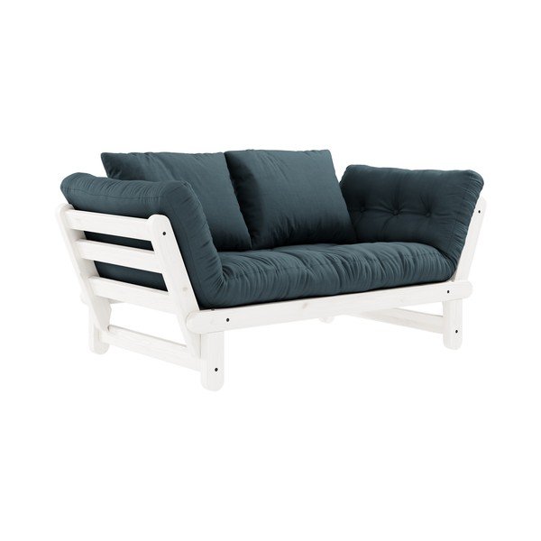 Sulankstoma sofa Karup Design Beat White/Petroleum-image-1
