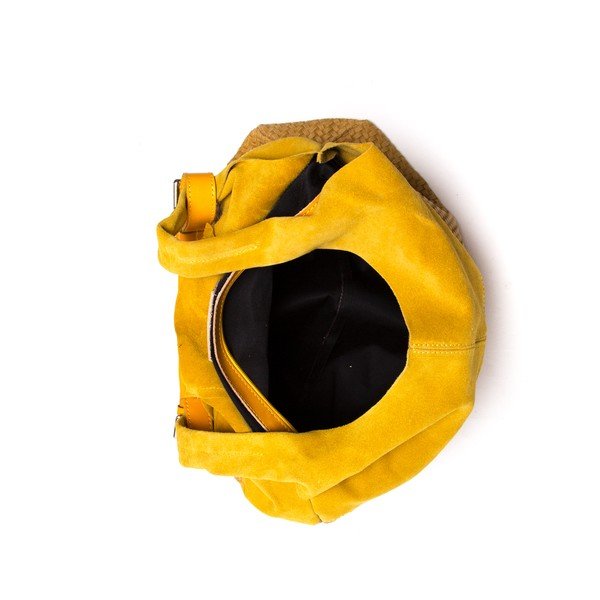 Odinė rankinė Mangotti 875 Giallo-image-3