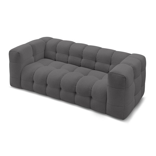 Tamsiai pilka sofa 232 cm Cloud - Bobochic Paris-image-4