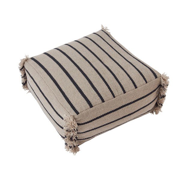 Smėlio spalvos pufas Lina – OYOY Living Design