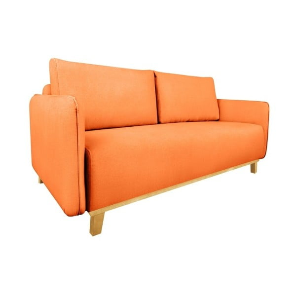 Oranžinė dvivietė sofa "Kooko Home Bebop-image-2