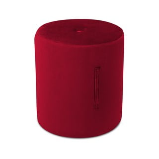 Raudonas pufas Mazzini Sofas Fiore, skersmuo 40 cm