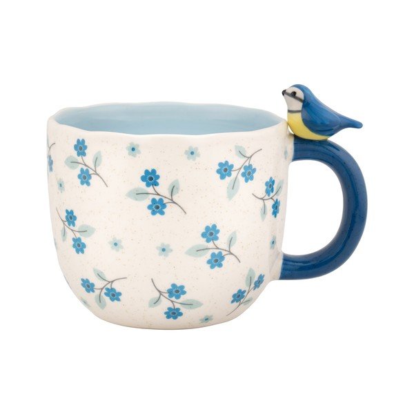 Mėlynos spalvos puodelis Sitting Tit – Sass & Belle